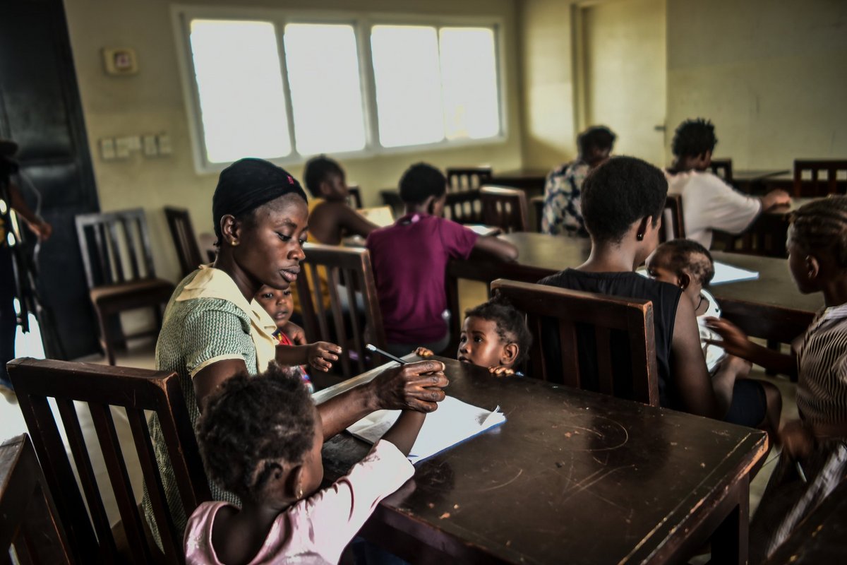 Sierra Leone: Don Bosco-Klassenraum